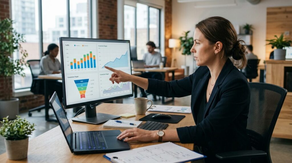 Professional stock photo, 16:9 aspect ratio, photorealistic: